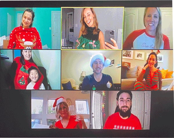 Zoom-Holiday-2020 Elev8 Team